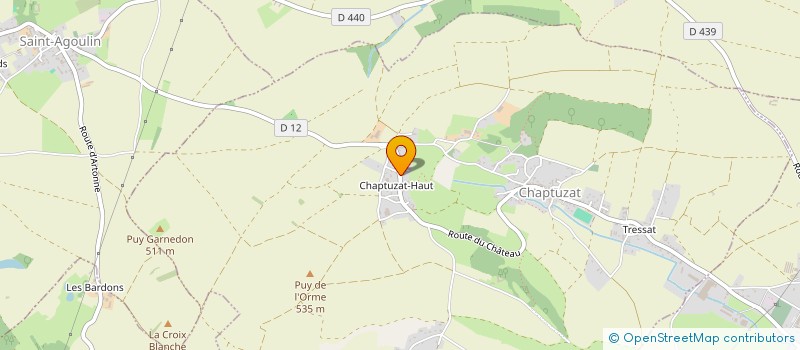 localisation de l'entreprise SAS LA FABRIQUE DES 4  CHAPTUZAT