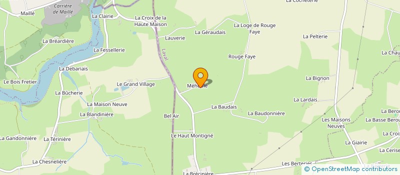 localisation de l'entreprise SAS LA FEE ZENITH  BOURGON