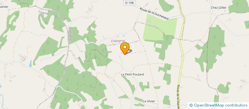localisation de l'entreprise SAS LA FERME DES POULARDS à BRIE-SOUS-CHALAIS