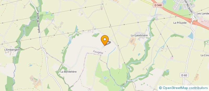 localisation de l'entreprise SAS LA FOIRE  FOUGERE