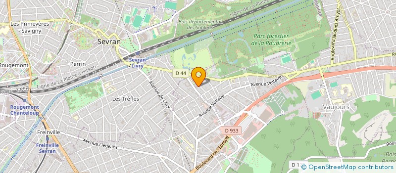 localisation de l'entreprise SAS LA FOURNEE NORMANDE  LIVRY-GARGAN