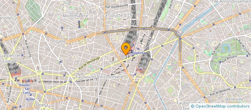 localisation de l'entreprise SAS LA GRANDCOMBE  PARIS