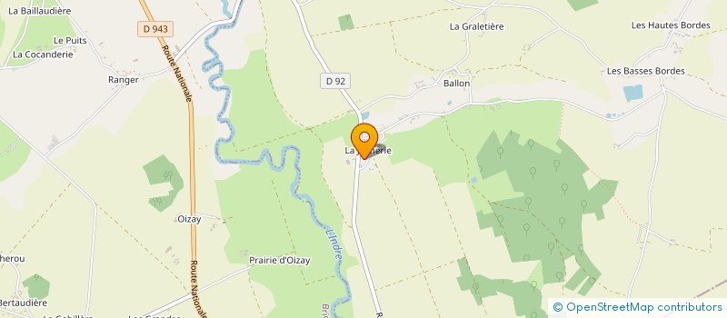 localisation de l'entreprise SAS LA JUCHERIE  SAINT-HIPPOLYTE