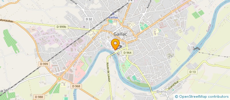 localisation de l'entreprise SAS LA LAUZE ET L'ANGUILLE à GAILLAC
