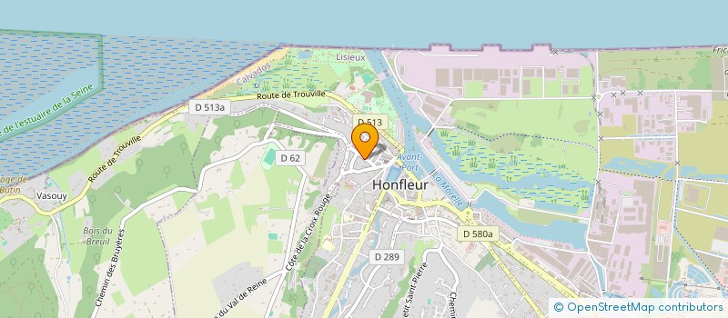 localisation de l'entreprise SAS LA MAISON DU CORSAIRE à HONFLEUR