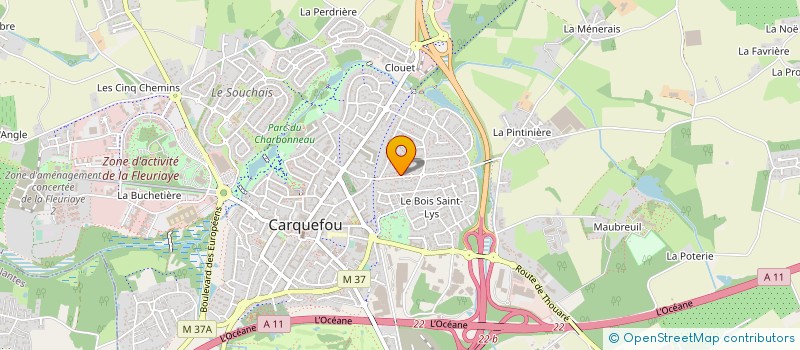 localisation de l'entreprise SAS LA MARQUISE à CARQUEFOU