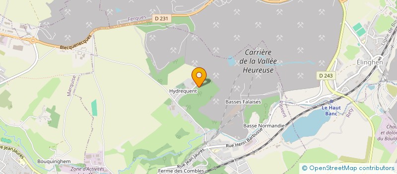 localisation de l'entreprise SAS LA MOUSCRONNOISE  SAINT-OMER