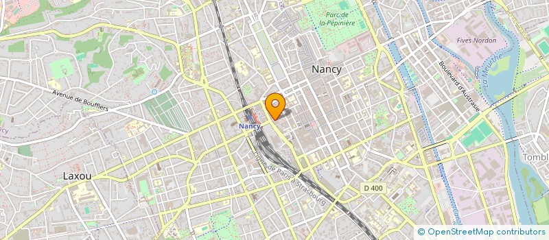 localisation de l'entreprise SAS LA PAIX  NANCY