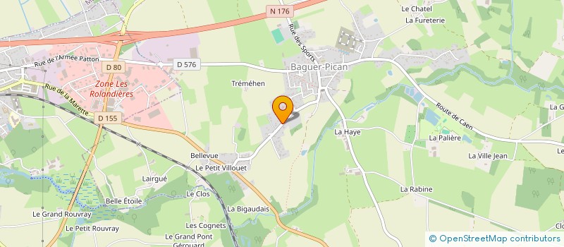 localisation de l'entreprise SAS LA PERLE  DOL-DE-BRETAGNE