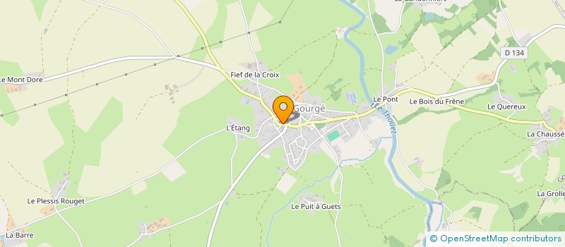 localisation de l'entreprise SAS LA PETITE MARMITE  GOURGE