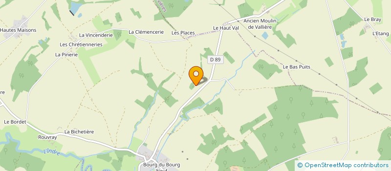 localisation de l'entreprise SAS LA PINIERE  SAINT-JEAN-SAINT-GERMAIN