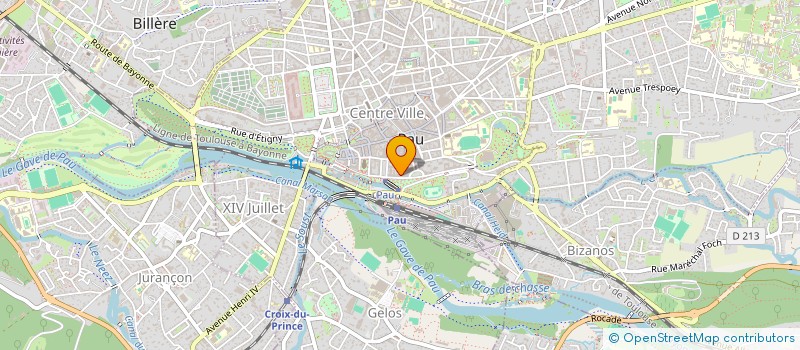 localisation de l'entreprise SAS LA PISCINE à PAU
