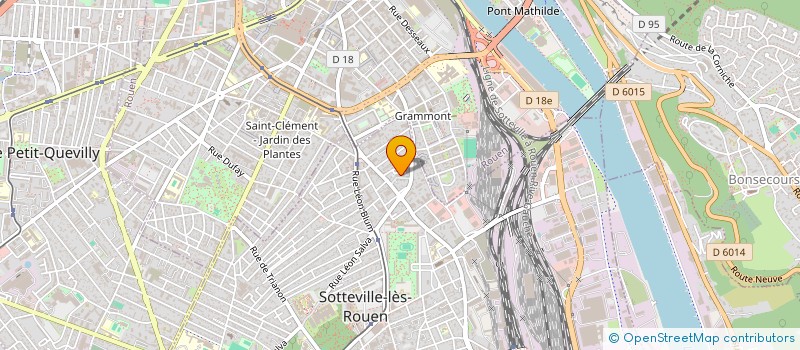 localisation de l'entreprise SAS LA POUDRERIE ROYALE  SOTTEVILLE-LES-ROUEN