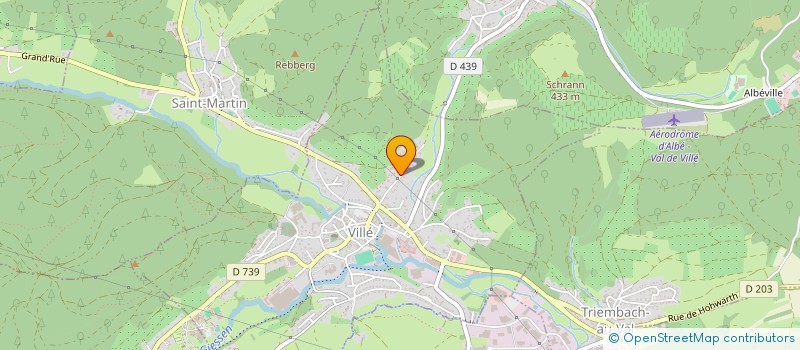 localisation de l'entreprise SAS LA RESIDENCE DU PARC  SAINT-PIERRE-BOIS