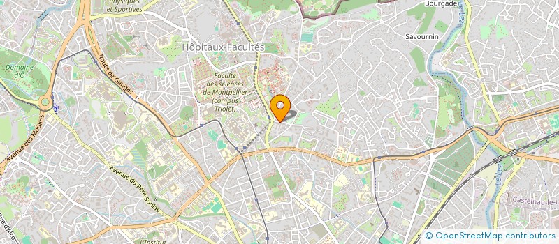 localisation de l'entreprise SAS LA ROSE à MONTPELLIER