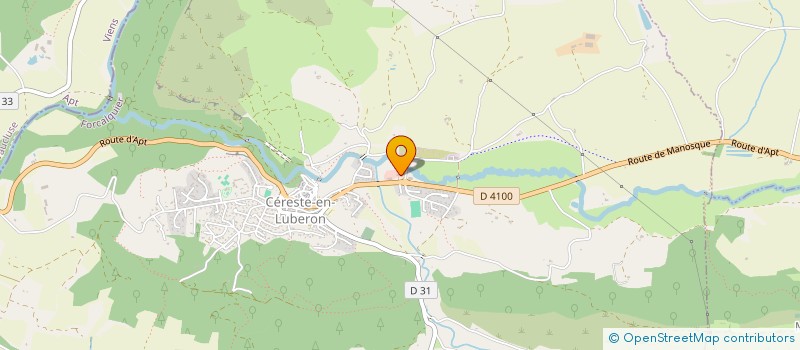 localisation de l'entreprise SAS LA RUE DES BISCUITS  CERESTE-EN-LUBERON