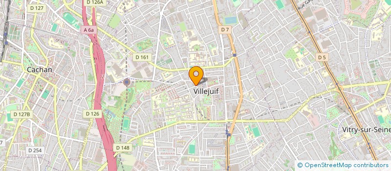 localisation de l'entreprise SAS LA SIONNAISE  VILLEJUIF