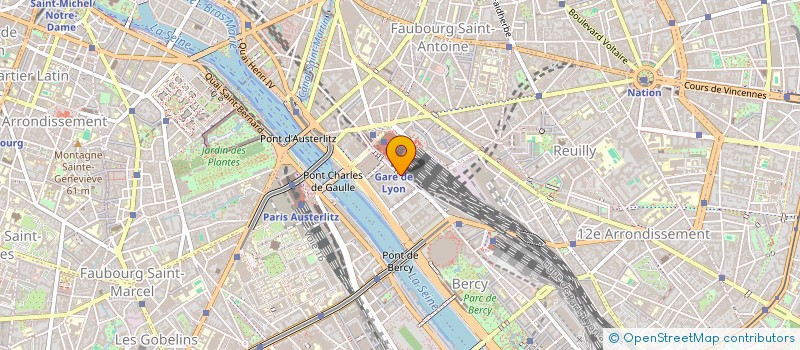 localisation de l'entreprise SAS LA SOLAIRE FRANCILIENNE  PARIS