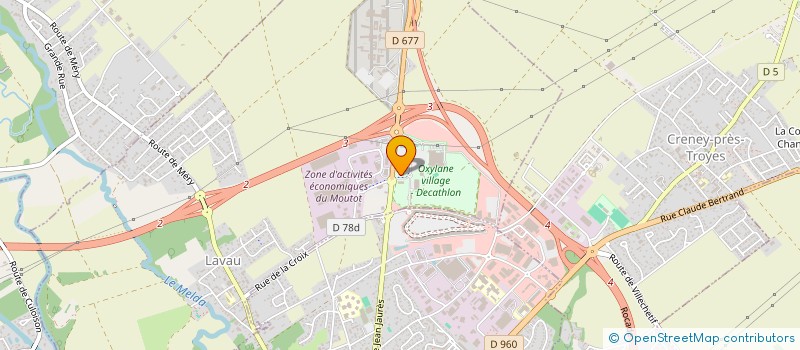 localisation de l'entreprise SAS LA SOURCE à LAVAU