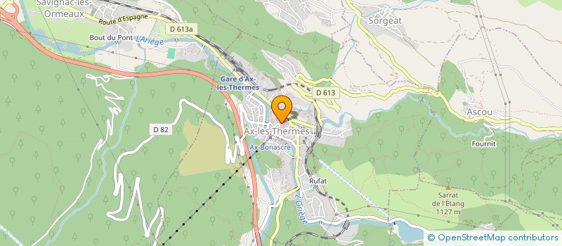 localisation de l'entreprise SAS LA TABLE DU SUD-OUEST à MIREPOIX