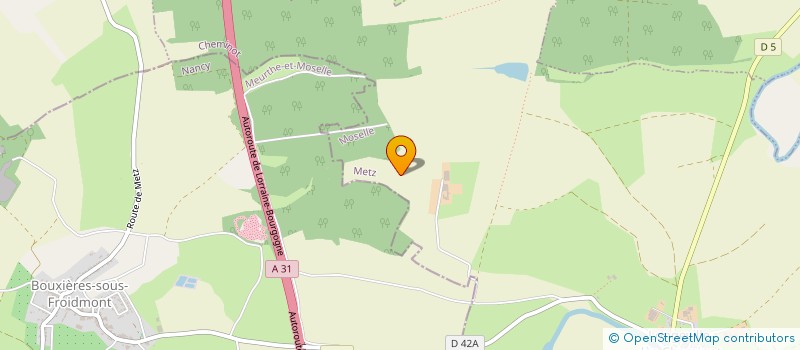 localisation de l'entreprise SAS LA VANNOUE  CHEMINOT