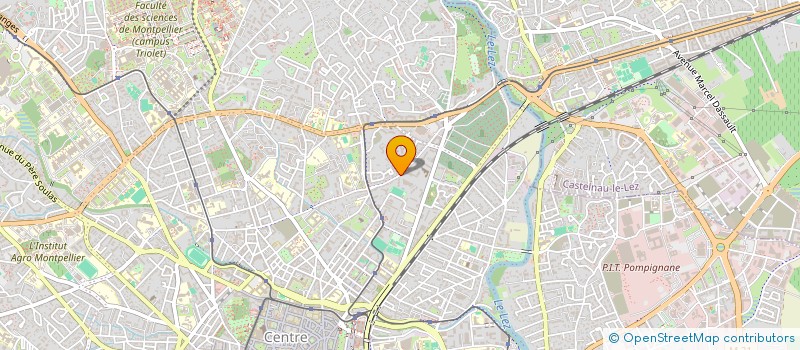 localisation de l'entreprise SAS LA VAUVERDE AMENAGEMENT à MONTPELLIER