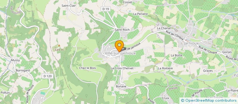 localisation de l'entreprise SAS LA VENERIE  DENICE