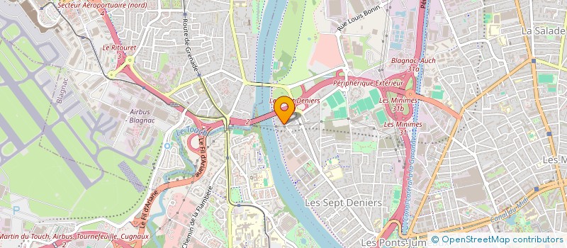 localisation de l'entreprise SAS LA VIGILANTE à TOULOUSE