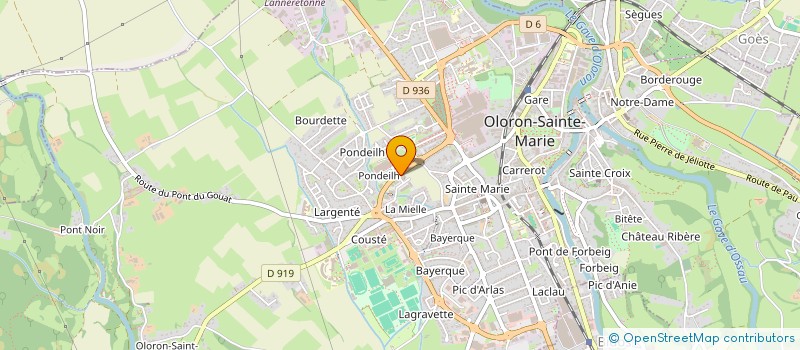 localisation de l'entreprise SAS LA ZYTHOSPHERE à OLORON-SAINTE-MARIE