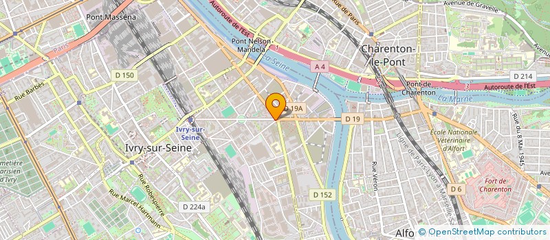 localisation de l'entreprise SAS LABDI à IVRY-SUR-SEINE