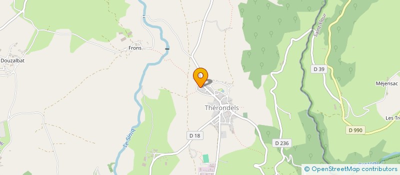 localisation de l'entreprise SAS LABERTRANDIE à THERONDELS
