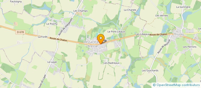localisation de l'entreprise SAS LABILLE LAURENT à LESSARD-EN-BRESSE