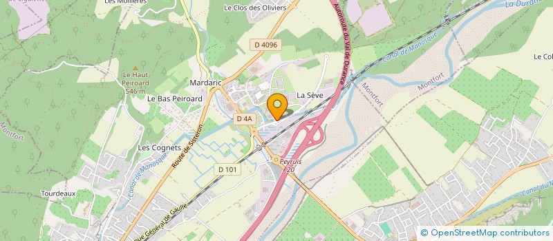 localisation de l'entreprise SAS LABORATOIRE DE COMBE D'ASE à PEYRUIS