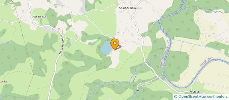 localisation de l'entreprise SAS LABORDE  GUICHE