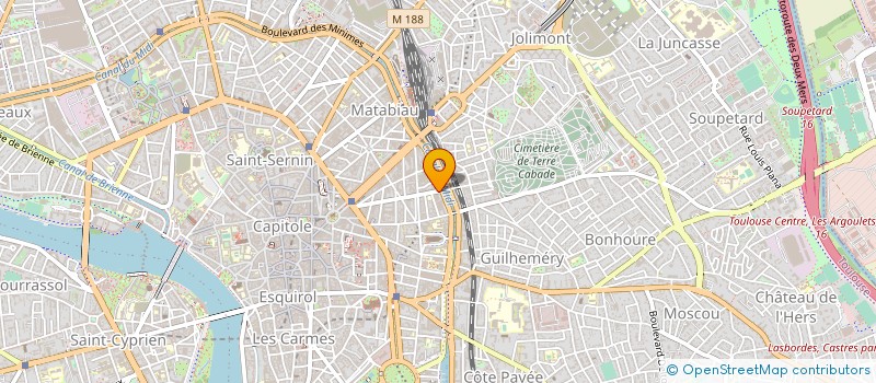 localisation de l'entreprise SAS LACARAF à TOULOUSE