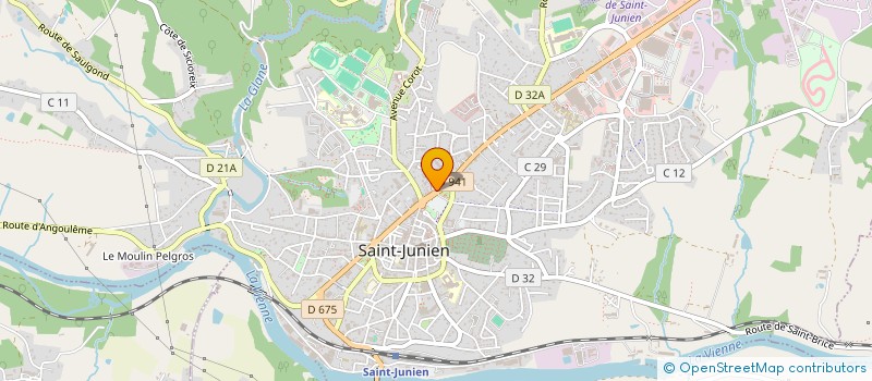 localisation de l'entreprise SAS LACOUTURE à SAINT-JUNIEN
