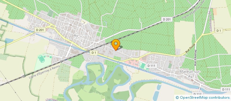 localisation de l'entreprise SAS LADEKOS  NOGENT-L'ABBESSE