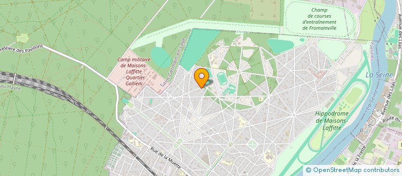 localisation de l'entreprise SAS LAFITTE 2  MAISONS-LAFFITTE