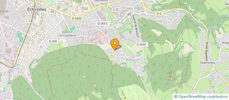 localisation de l'entreprise SAS LAFLEUR INVEST  BRESSON