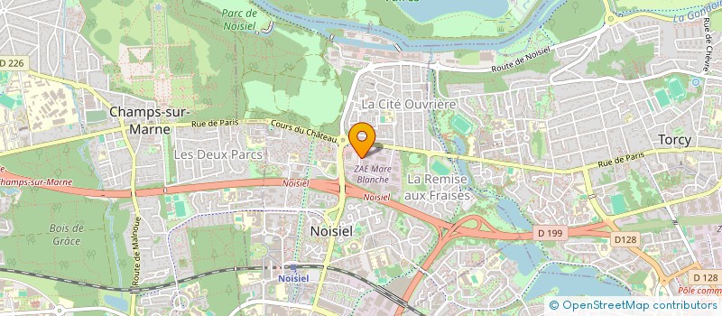 localisation de l'entreprise SAS LAMAJ à NOISIEL