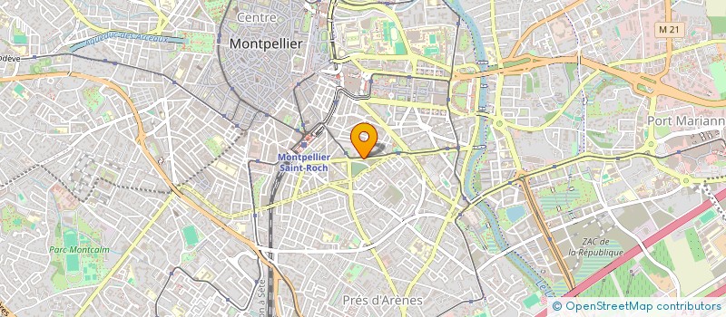 localisation de l'entreprise SAS LANCEL SUD à MONTPELLIER