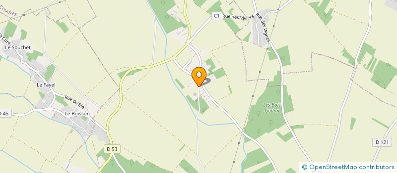 localisation de l'entreprise SAS LAPAS  ILLIERS L'EVEQUE