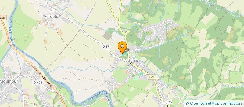 localisation de l'entreprise SAS LASSALLE ROBERT à LEDEUIX