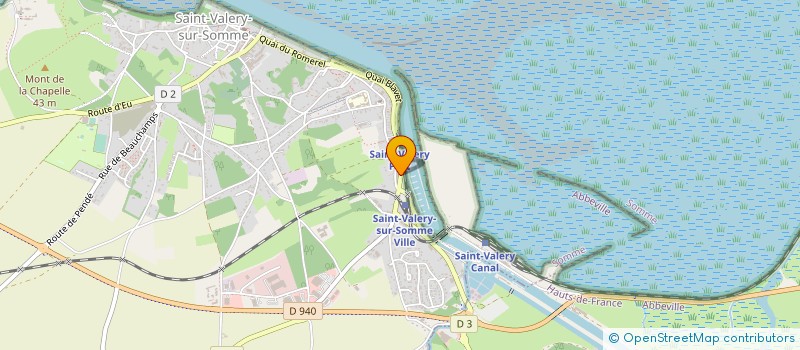 localisation de l'entreprise SAS LATITUDE 50 à SAINT-VALERY-SUR-SOMME