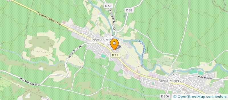 localisation de l'entreprise SAS LATORRE AGRICOLE à PEYRIAC-MINERVOIS