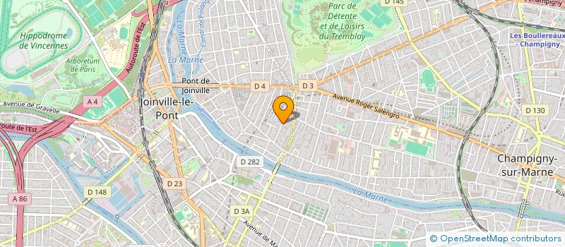 localisation de l'entreprise SAS LAUD  SAINT-QUAY-PORTRIEUX