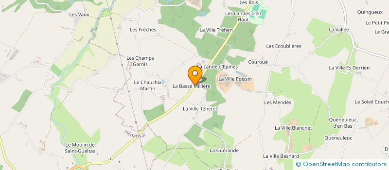 localisation de l'entreprise SAS LAUNAY INVESTISSEMENTS  HENANBIHEN