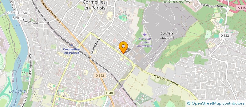 localisation de l'entreprise SAS LAURA TAXIS  CORMEILLES-EN-PARISIS