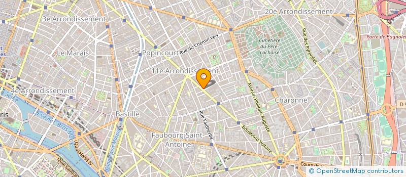 localisation de l'entreprise SAS LAUSA  PARIS