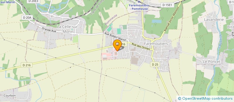 localisation de l'entreprise SAS LAV JS  FAREMOUTIERS